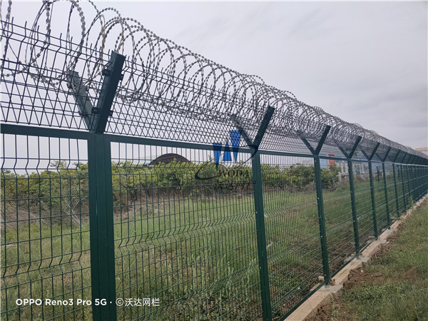 海宁云南机场钢筋网围界护栏网图片6
